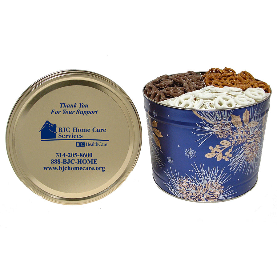 3-Way Pretzel Sampler Designer Tin