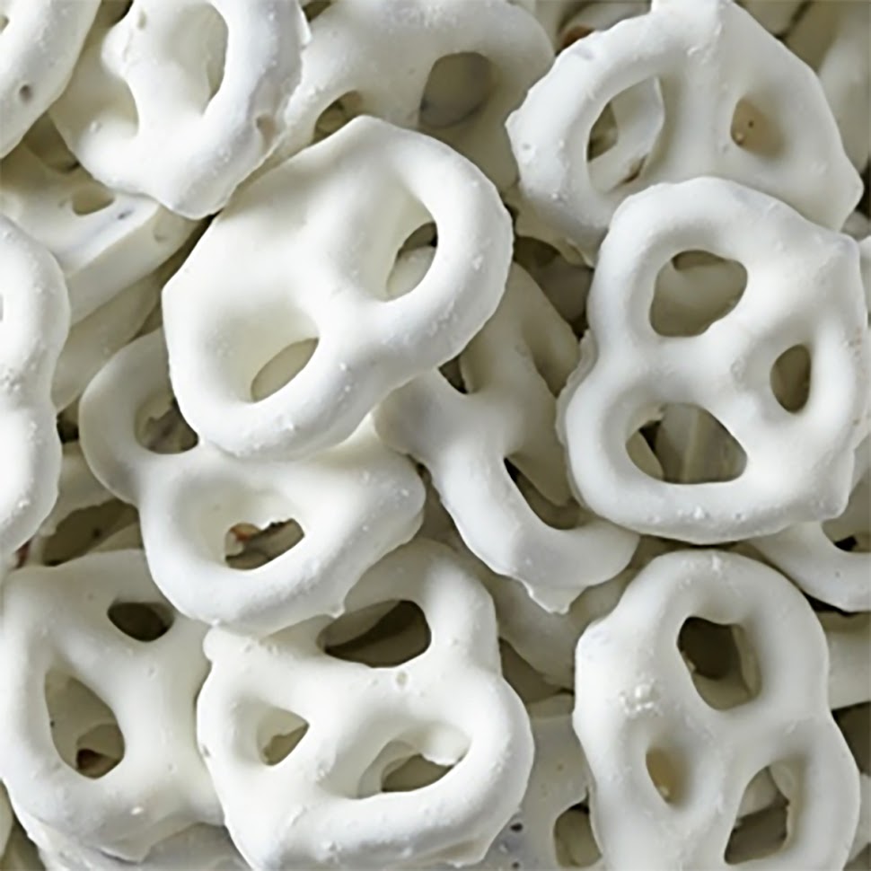 Yogurt Pretzel Designer Tins and Pails